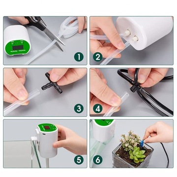 Автоматическая USB-система полива для полива светодиодных растений в горшках