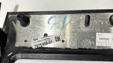 фото thumb №7, Планка dekor консолі bmw f10 f11 7975459 чорна