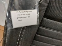 фото thumb №9, Renault laguna 3 iii сиденье правые перед с подогревом eu
