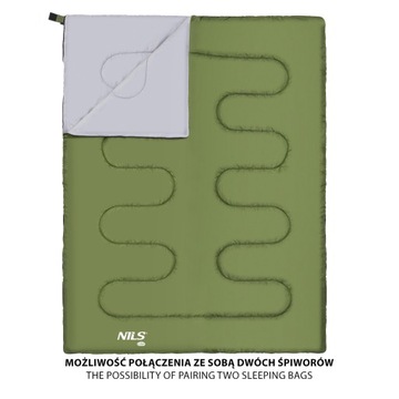 ЛЕГКИЙ ТУРИСТИЧЕСКИЙ СПАЛЬНЫЙ МЕШОК QUILT 190 СМ ТЕПЛЫЕ НИЛЫ