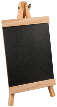 МЕЛОВАЯ ДОСКА, МАЛЕНЬКАЯ ДЕРЕВЯННАЯ EASY, 20 x 36 см