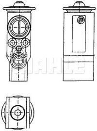 Mahle original ave 90 000p клапан расширительный, кондиционер Киев, фото thumb