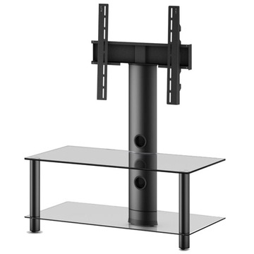 SZAFKA STOLIK RTV UCHWYT DO TV 26'' - 42'' SONOROUS NEO95 CLEAR / BLACK