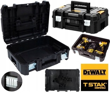 DeWALT DCK2060D2T UDAR XR 18V DCD778 + DCF787 + 2x DCB183 + DCB1104 + TSTAK