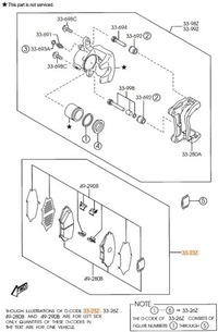 фото thumb №2, Гальмівні колодки гальмівні перед mazda rx-8 se оригінал