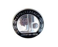 фото thumb №1, Логотип емблема бампера перед "amg" mercedes клас a cla cle gt sl