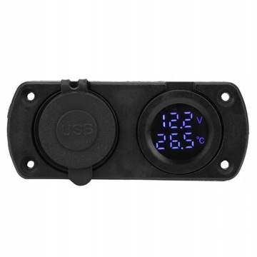 Автомобильное зарядное устройство USB 9 см.