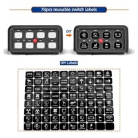 фото thumb №10, Панель управление 8 переключателей led диод niebieska off road наклейки kpl