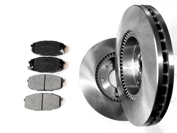 фото thumb №1, Диски + тормозные колодки тормозные kia ceed pro ceed hyundai i30 перед