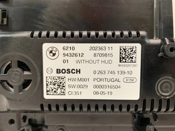 фото thumb №5, Bmw x5 g05 g06 g07 спідометр  прилади live cockpit bez hud 9432612