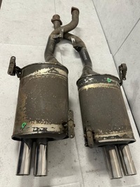 фото thumb №5, Bmw z3 m оригінальний номер пара tłumików випускних 1404318 i 1404317 набір 4 наконечників