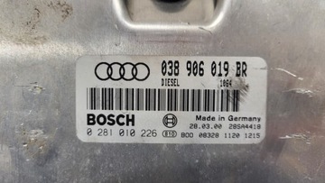 фото thumb №5, Компьютер блок управления двигателя audi a4 b5 рестайлинг 98-01 1,9 tdi 038906019br