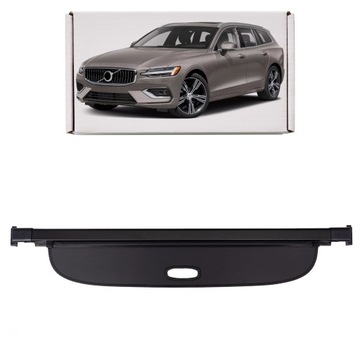 фото thumb №1, Volvo v60 ii 2018+ ролета багажника чёрная