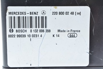 фото thumb №7, Помпа замка центрального mercedes w220 2208000248 [08] 0132006359