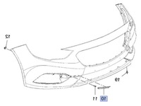 фото thumb №4, Планка планка заглушка бампера перед права opel insignia b 2017-