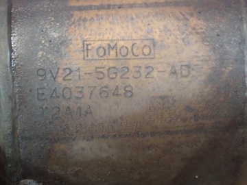 фото thumb №7, Ford fiesta vii mk7 1,25 16v катализатор коллектор выпускной 9v215g232ad