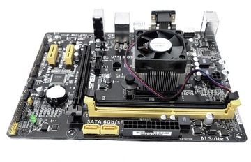 Asus AM1M-A REV.1.02, DDR3, AM1 + AMD Athlon 5350