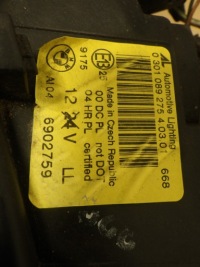 Bmw 3 iii ксенон e46 лампа ліва перед 6902759 Зі Шроту, фото thumb