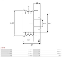 фото thumb №10, Колесо ременное генератора