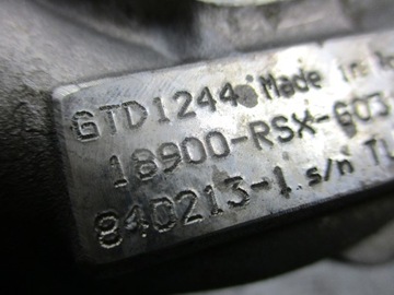 фото thumb №7, Turbo турбонагнітач турбіна 18900-rsx-g031-m2 honda hrv 16-