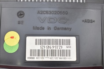 фото thumb №9, Спидометр приборы eu 6945625 bmw e60 e61 3.0i 231 km 03-07