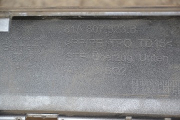 фото thumb №11, Audi q2 sq2 s-line накладка бампер зад 81a807323b
