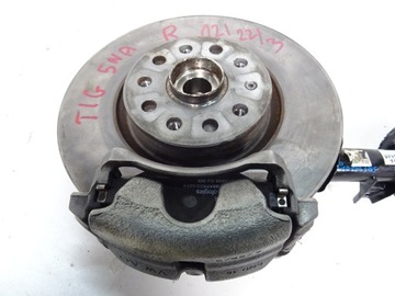 фото thumb №16, Tiguan 5na поворотный кулак правая амортизатор амортизатор mcpherson  5qf413031bl 5q0407258c