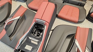 фото thumb №9, Bmw x6 g06 lci обивка сиденья m набор обшивки кожа sensafin tacorarot