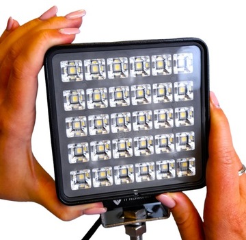 фото thumb №1, Лампа светодиодная рабочая 30 led з выключатель галоген светодиодный дальний свет 12-24v