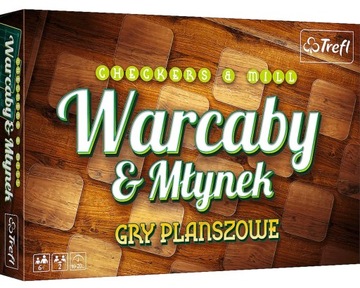 Шашки игровые Classic de Luxe Trefl 01681