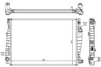 Купить Nissens радиатор воды alfa romeo 159 1.9 jts 939, фото thumb