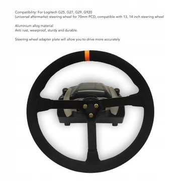 АДАПТЕР LOGITECH G25 G27 G29 G920 70 ММ АЛЮМИНИЙ