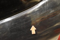 фото thumb №5, Крышка багажника зад задняя чёрная mitsubishi outlander 1 i 01-08