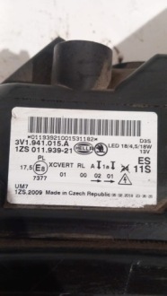 Фара ліва superb 3 bi-xenon led в Україні, фото thumb