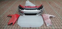 фото thumb №11, Бампер передний перед vw polo 5 v 6r0 6c 2009 - 2017 2010- 2014- чёрный