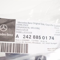 фото thumb №7, Mercedes benz b w246 передній лівий хромований бампер молдинг a2428850174 oem