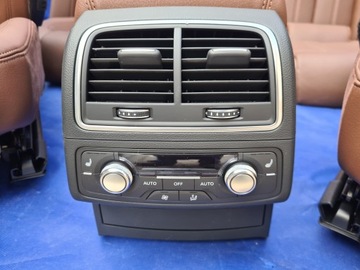 фото thumb №15, Audi a6 c7 комплект сидіння шкіра perforowana коричневі з підігрівом 30 km oem