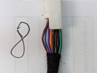 фото thumb №10, Зеркало правые 8 pin uk mazda 6 e4024038 41v soul red металлик