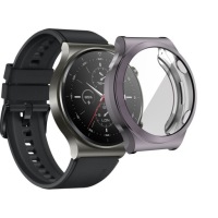 СИЛИКОНОВЫЙ ЧЕХОЛ МЕТАЛЛИК ДЛЯ HUAWEI WATCH GT 2 PRO