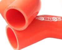 фото thumb №6, Mdc колено силиконовый 20mm 180 st красные интеркулер turbo воздухозаборник вентиляция картера