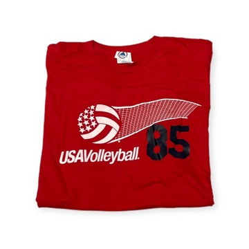 Мужская волейбольная футболка Delta Dri 85 USA с коротким рукавом XL