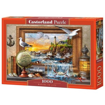 PUZZLE 1000 MARINE TO LIFE MARINE LIFE 104581 - Картина, вода, птицы