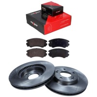 фото thumb №1, Тормозные диски i тормозные колодки перед kia sportage ii / hyundai tucson jm maxgear