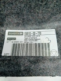 фото thumb №6, Toyota yaris iii 11-14 5d обшивка килимок внутрішній килимок 1,0 b 1krb52