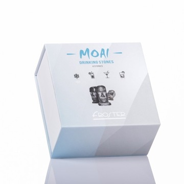 MOAI STONES для напитков, мыльный камень, 4 шт.