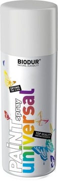 FARBA SPRAY SREBRNY BIODUR RAL 9006 400 ml