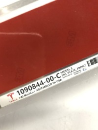 фото thumb №7, Tesla модель 3 молдинг пороговая передняя 109084400c