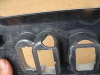 фото thumb №7, Рамка средняя консоли панель dacia logan i sandero i