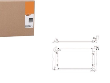 фото thumb №12, Радіаторів води toyota avensis 01- nrf 53397 радіаторів, система охолодження