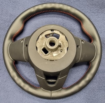 фото thumb №8, Mini jcw john cooper works f54 f55 f56 f60 руль кожа красная nić